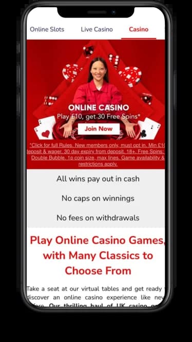 Virgin Slots UK Mobile